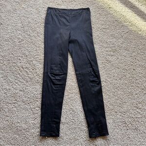 LPA Black Leather Pants